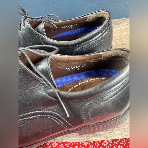 Florsheim Shoe Mens 8 1/2 Black Leather Bio Confort Advanced Formal  F Lite - Picture 8 of 10